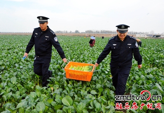 西平民警為客商保駕受稱贊