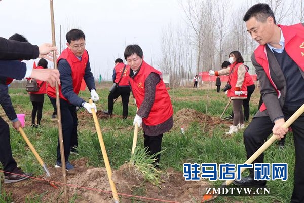 團(tuán)市委開展“綠風(fēng)尚”春季義務(wù)植樹活動(dòng)