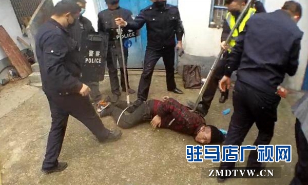 平輿警方成功處置一起精神病人肇事暴力事件