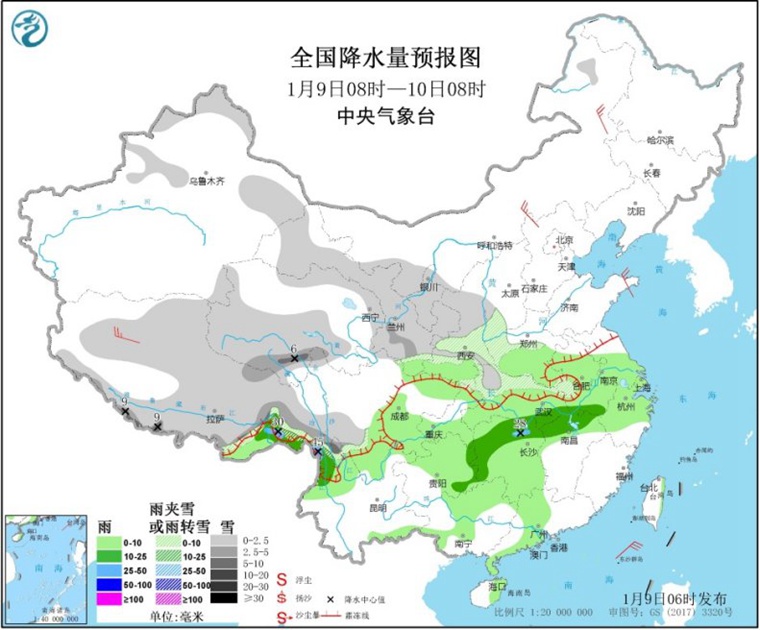 又來！2020年第二輪雨雪天氣過程今天拉開帷幕