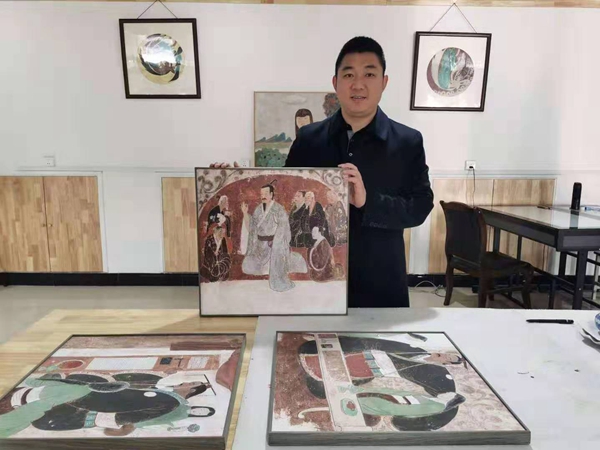 黃淮學院栗東旭作品入選第二屆全國插畫展