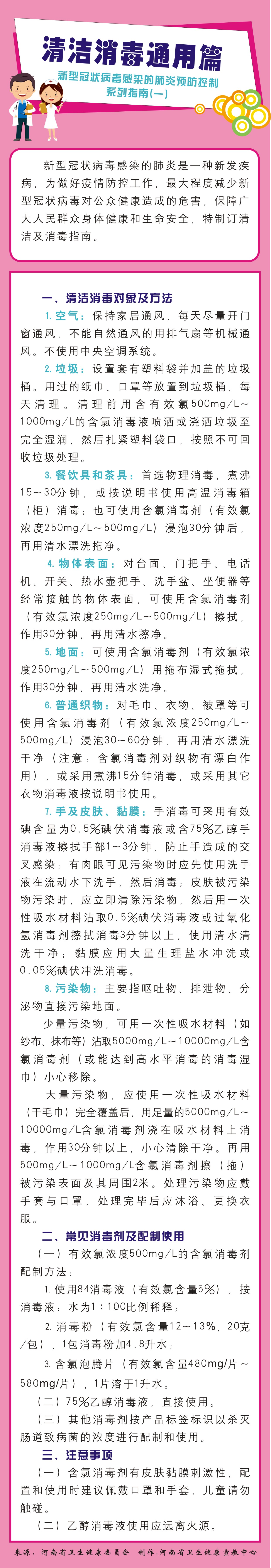 新型冠狀病毒感染的肺炎預(yù)防控制系列指南（一）