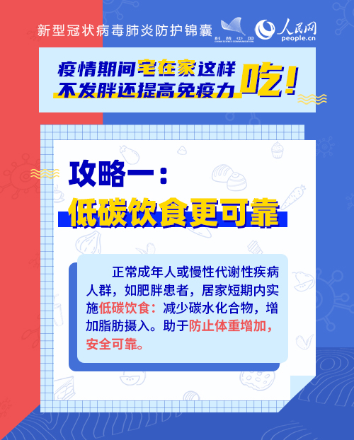 疫情期間宅在家這樣吃！不發(fā)胖還提高免疫力