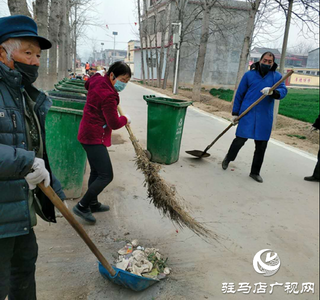 上蔡縣黃埠鎮(zhèn)貧困戶積極參與疫情防控