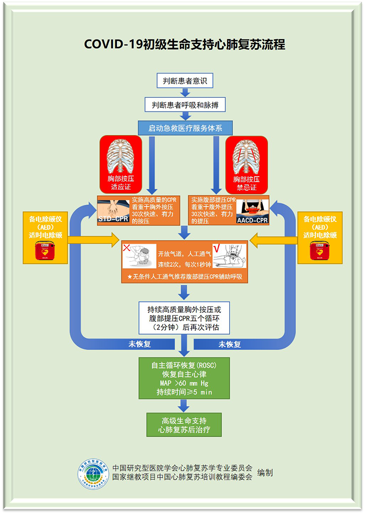 “疫”中如遇心搏驟停 可參考初級心肺復(fù)蘇流程救治