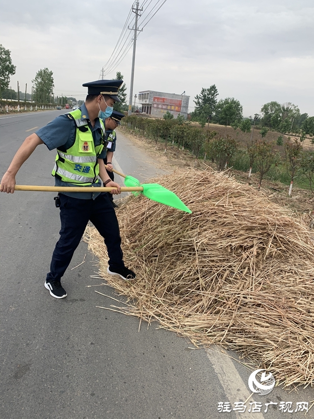 正陽縣交通運輸執(zhí)法局為“三夏”公路暢通保駕護(hù)航