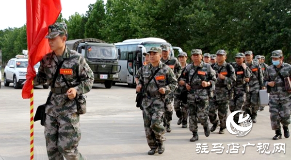 省軍區(qū)考評組到驛城區(qū)檢查民兵綜合建設(shè)工作