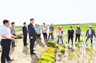 習(xí)近平在寧夏考察時強調(diào)  決勝全面建成小康社會決戰(zhàn)脫貧攻堅繼續(xù)建設(shè)經(jīng)濟繁榮民族團結(jié)環(huán)境優(yōu)美人民富裕的美麗新寧夏