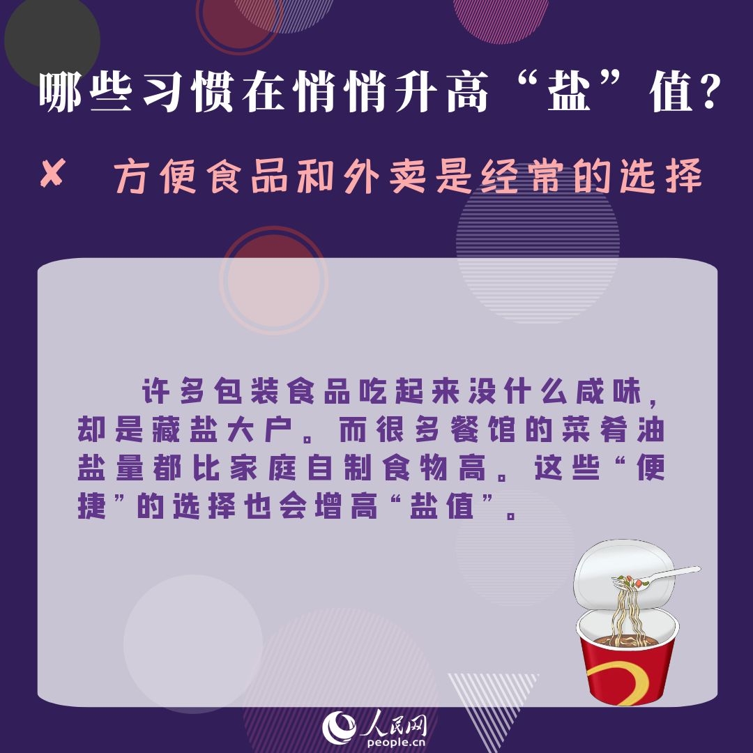 哪些習(xí)慣在悄悄升高你的“鹽”值 健康“減鹽”這五點(diǎn)很重要