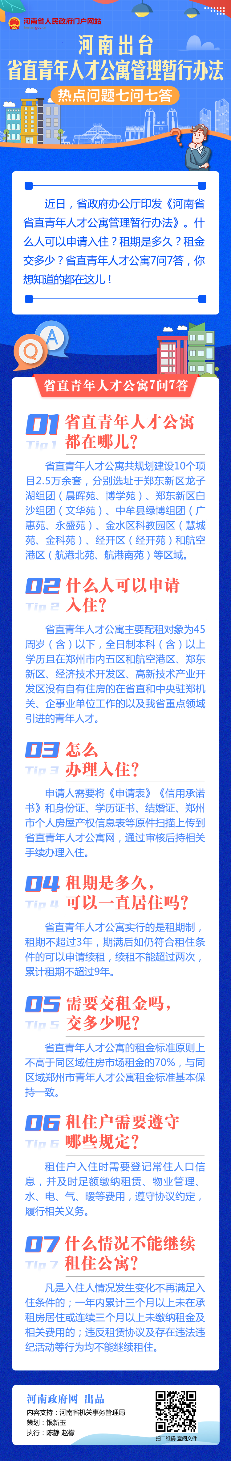 河南出臺(tái)省直青年人才公寓管理暫行辦法 答疑解惑