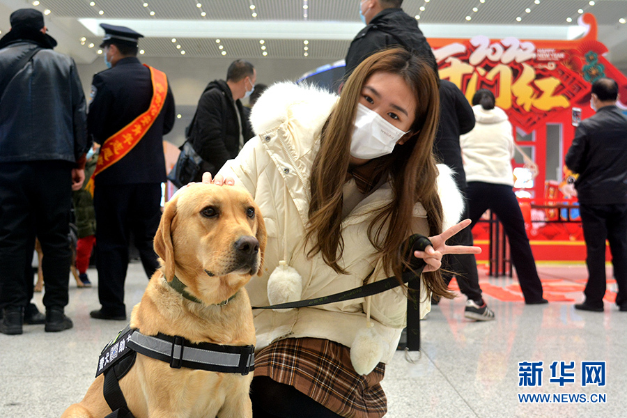 2022年春運|警犬變身“反詐推銷員”