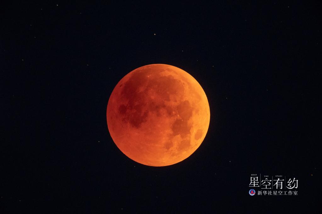 8日天宇“上線”月全食，我國(guó)公眾可賞“紅月亮”