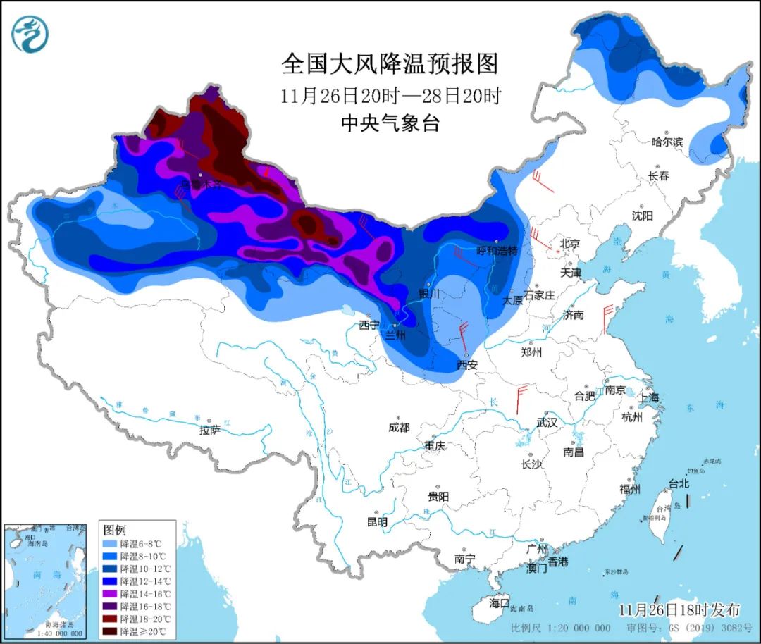 寒潮預(yù)警升級！大范圍雨雪天氣即將登場