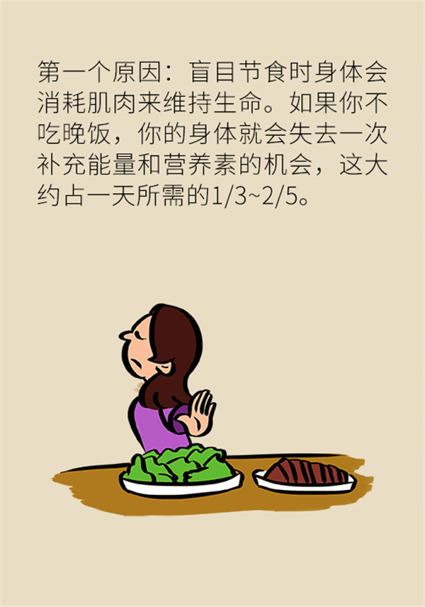 不吃晚飯減肥？專(zhuān)家提醒：體重或反彈更多