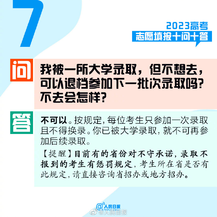 @考生和家長，2023高考志愿填報十問十答！