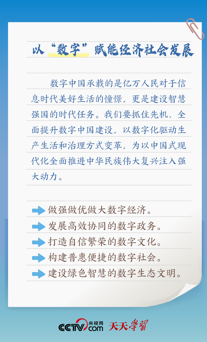 天天學習｜習近平賀信中提到的“數(shù)字中國”，你了解多少？