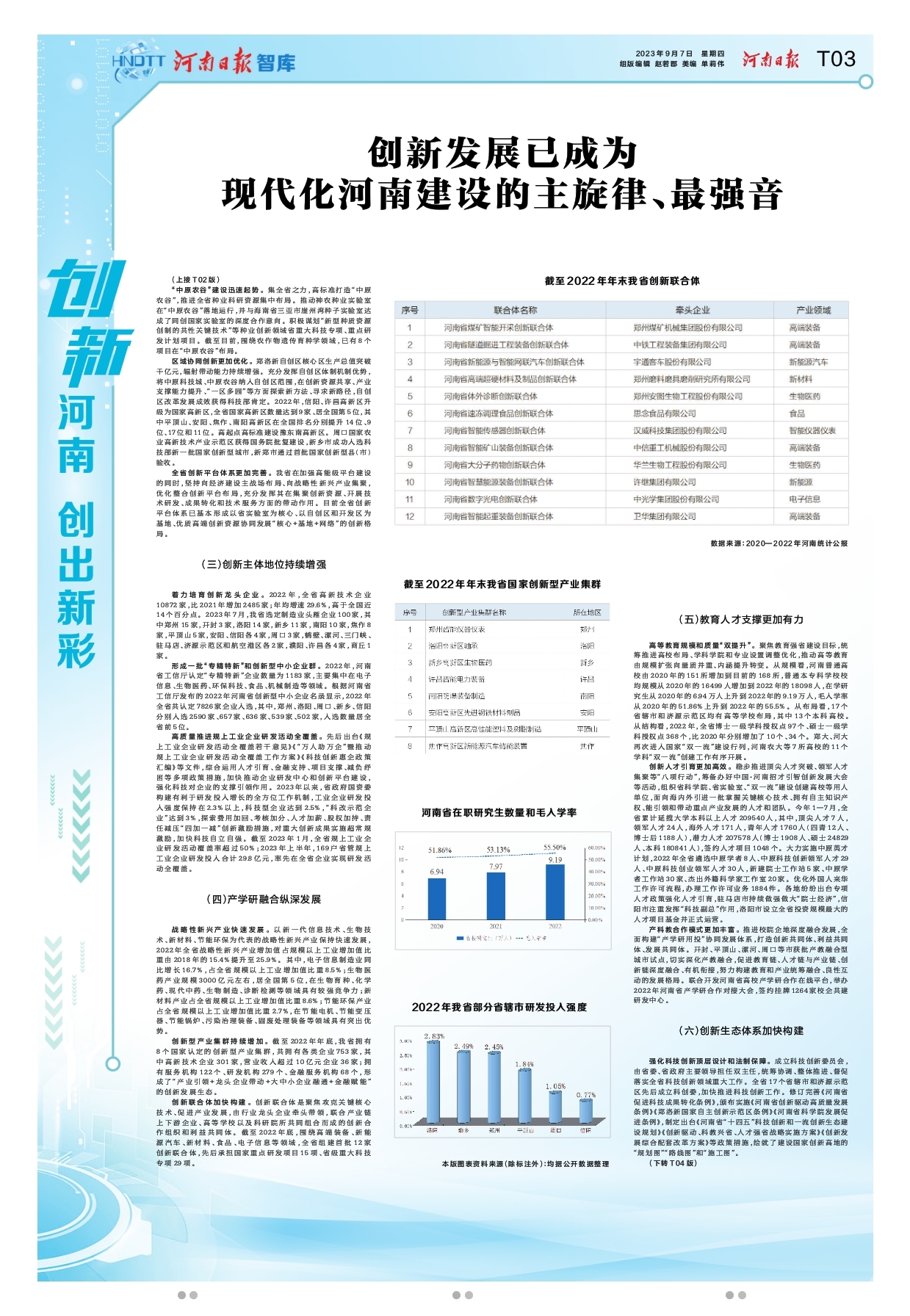 “創(chuàng)新驅(qū)動、科教興省、人才強省”戰(zhàn)略實施報告