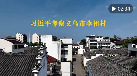 第1視點(diǎn)｜習(xí)近平考察義烏市李祖村