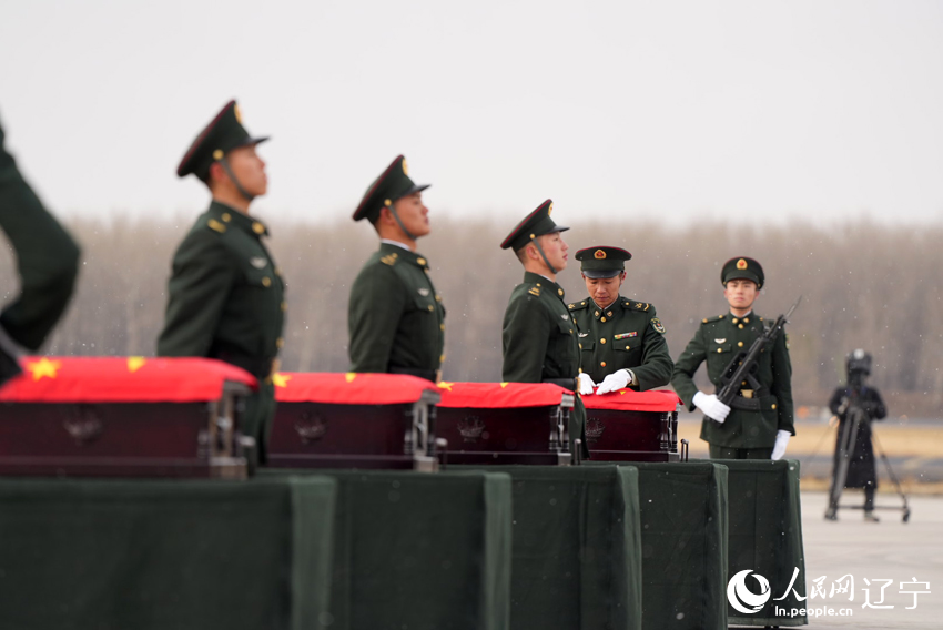 英雄回家｜風雪英雄歸！第十批在韓中國人民志愿軍烈士遺骸返回祖國