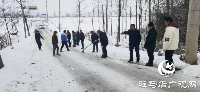 新蔡縣頓崗鄉(xiāng)：抗雨雪冰凍 保溫暖過冬