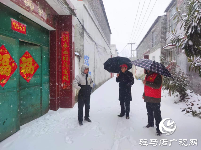 駐馬店市關王廟鄉(xiāng)：暴雪天氣隱患排查  消除隱患解民憂