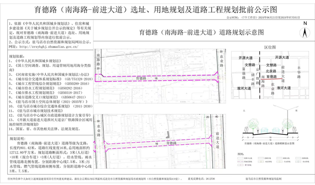 駐馬店要新建三條道路，看看在你家附近嗎？