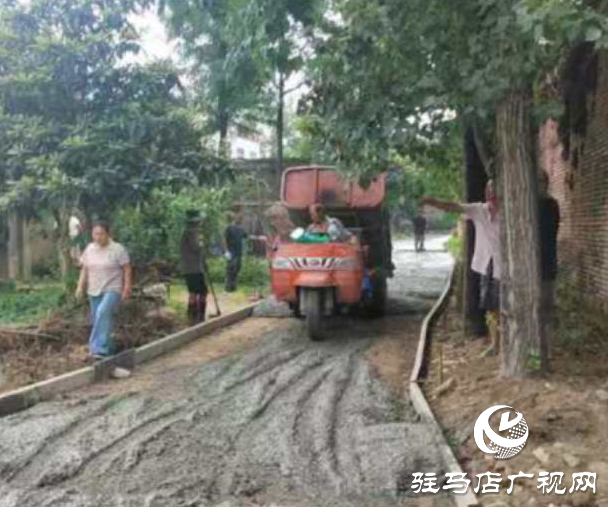 確山縣石滾河鎮(zhèn)：道路硬化惠民生 鄉(xiāng)村振興加速跑