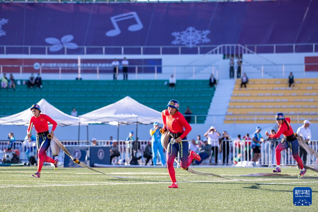 中國女隊(duì)首奪“消防奧運(yùn)會”冠軍