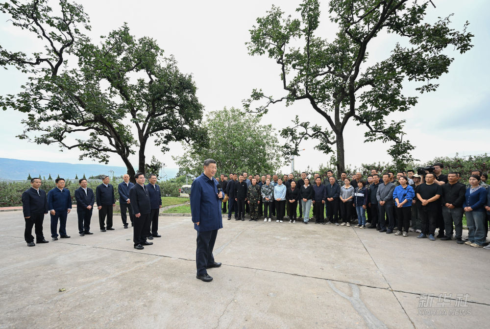 習(xí)近平在陜西寶雞市和甘肅天水市考察調(diào)研